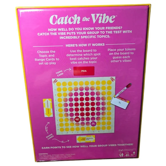 Catch The Vibe Board Game What Do You Meme Party Game NEW Sealed 17+ - Picture 4 of 5